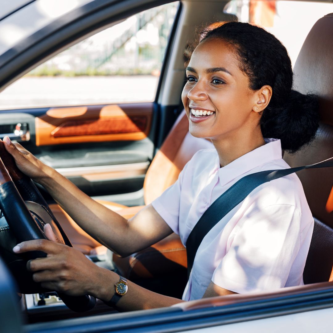 Person driving
