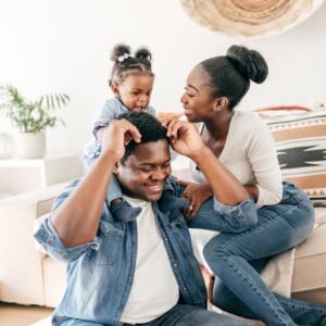 parents with a toddler